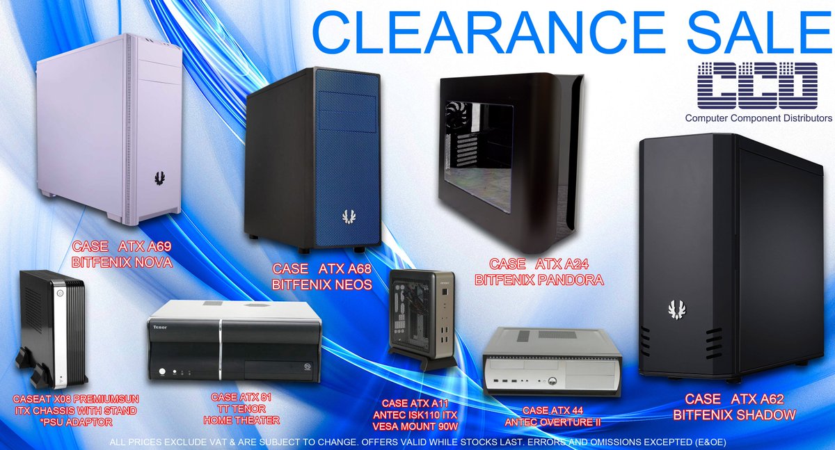 ComputerCompon2's tweet image. We have a few computer cases on sale for resellers and retailers #SouthAfrica #ClearanceSale #Resellers