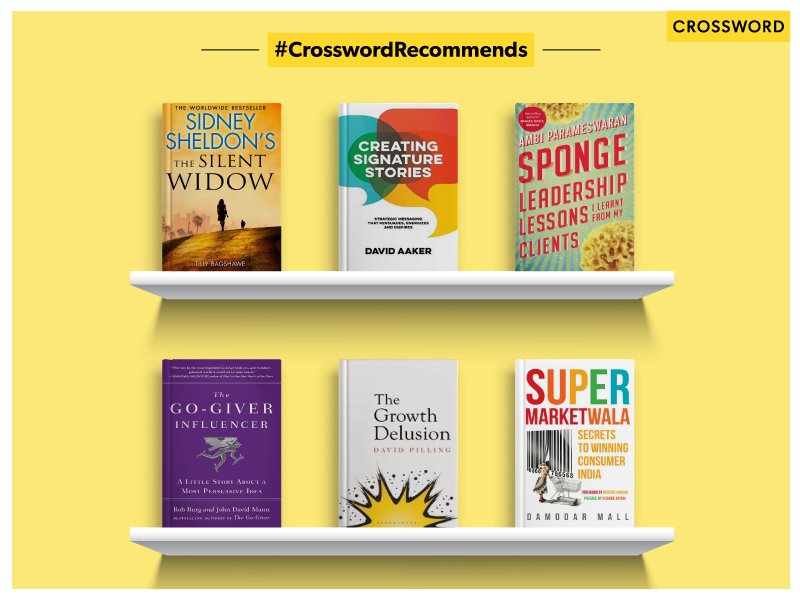 crossword_book's tweet photo. What's the best way to spend your weekday? Choose a book and read it all day! Here are some books that #CrosswordRecommends. https://t.co/YknkWoyaOX