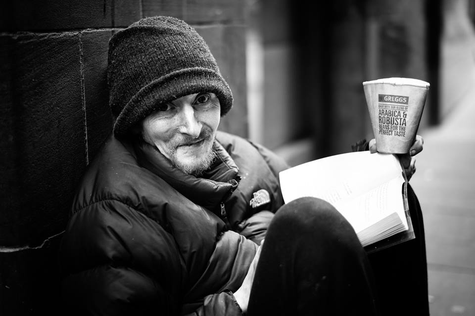 SCFAPhoto's tweet image. Now and again I do some portraits...
John is a homeless, ex-herioin addict from Glasgow. I first met him in 2013 and have become friends with him and photograph him whenever I meet him in Glasgow. Great guy!
First shot taken in 2013, second in 2018.