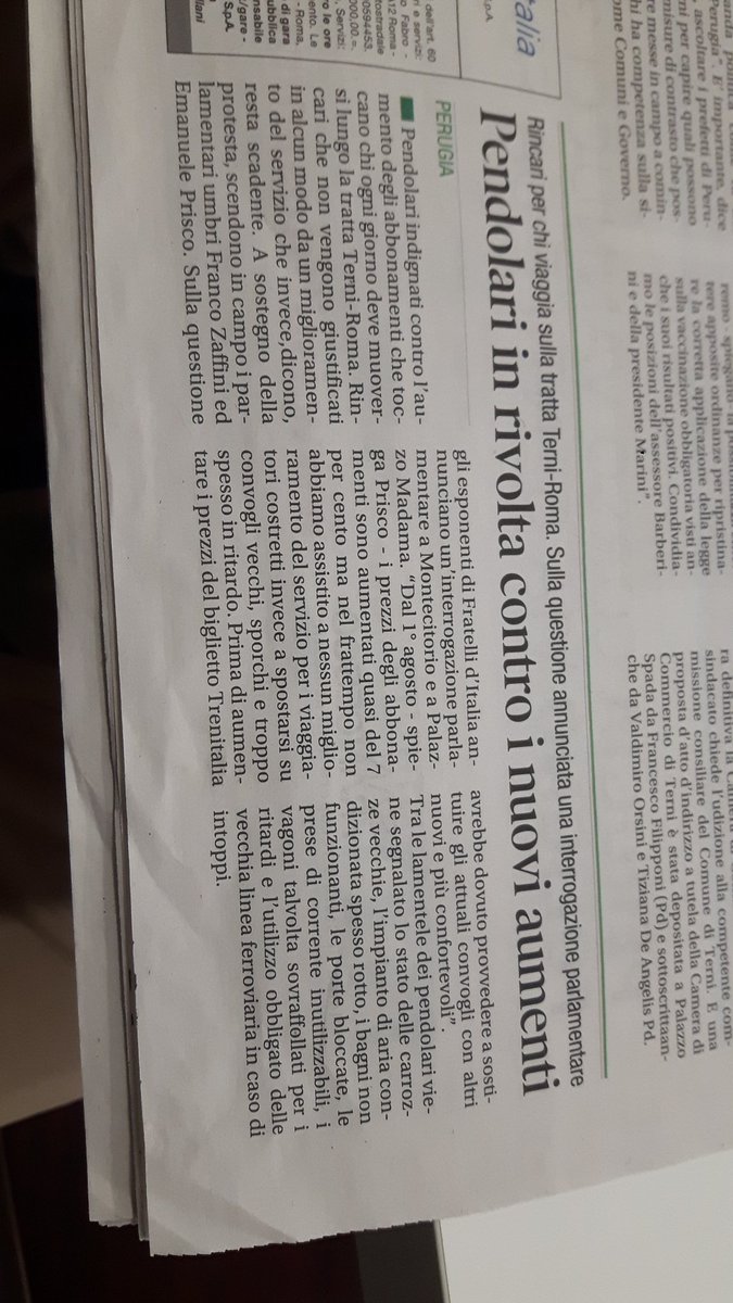 Terminillo1's tweet image. Grazie Presidenre @CatiusciaMarini