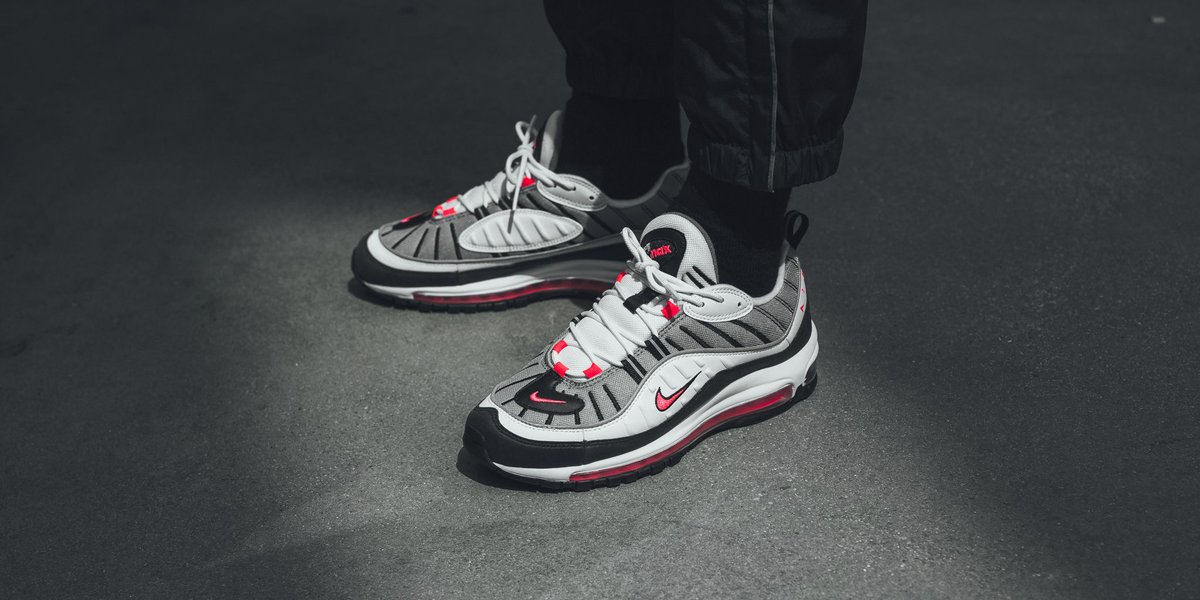 nike 98 solar red