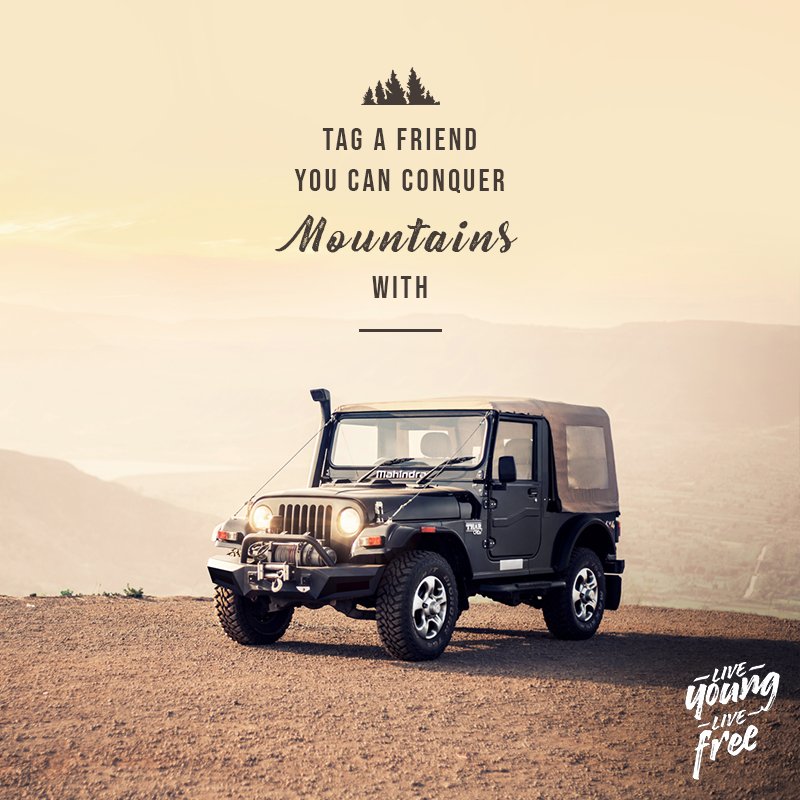 Mahindra_Thar's tweet image. This Friendship Day, take on a challenge with a friend who’s always up for adventure. #HappyFriendshipDay
