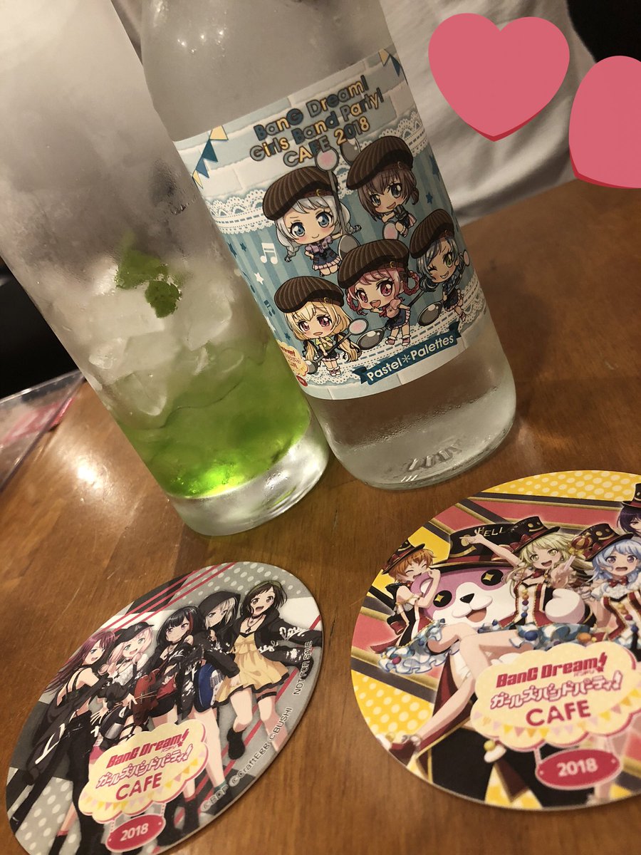 ガルパカフェきーたよっ( * ॑꒳ ॑*)