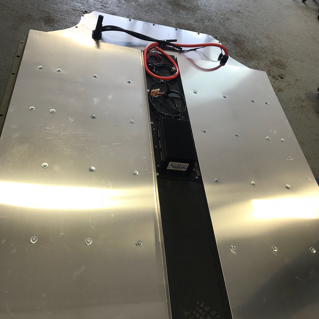 FelltenSystems's tweet photo. Recycling the Tesla battery boxes, such a good design and a sneaky Orion BMS mounted in the middle. Not long now until we can show off what this if fitted to!!! #tesla #battery #modules #evconversion #motorsport #electriccar #electricvehicle #conversionkits #ev #zeroev #zeroevuk https://t.co/JdSBoTr6dq