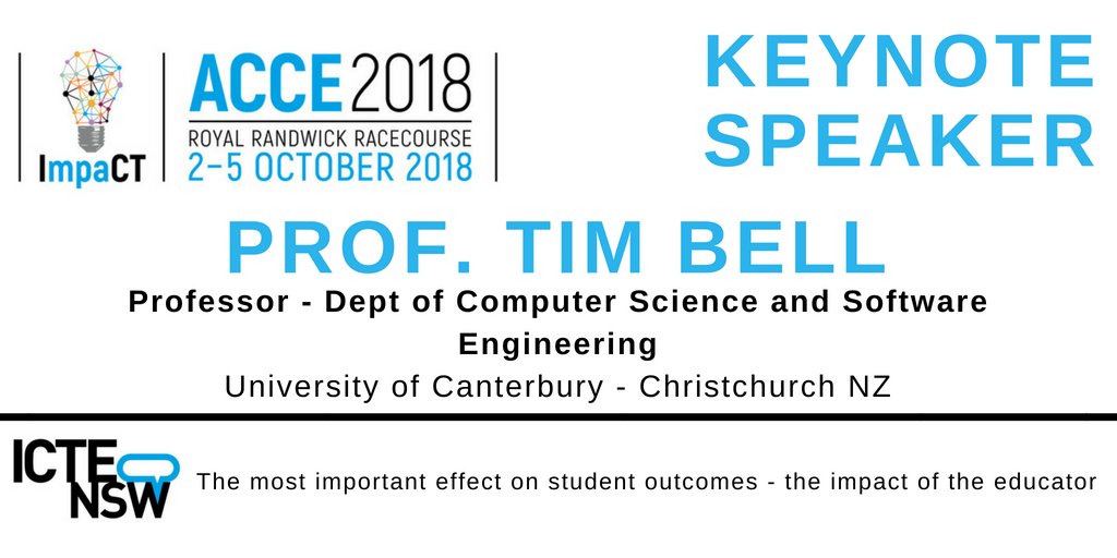 Exited?Look @ this program bit.ly/2ze9IcS #teacherPD #edchat #aussieED #designthinking #edutweetoz #ozed #ozedchat #learning #womenintech #empowerteachers
#csunplugged
@aussieEdchat @ACCE2018
<a href="/LeanneCameron/">Leanne Cameron</a> <a href="/MRsalakas/">Brett Salakas</a> <a href="/ZeinaChalich/">Zeina Chalich 💬</a> <a href="/drkristygoodwin/">Dr Kristy Goodwin</a> 
<a href="/timkitchen/">Tim Kitchen</a> <a href="/iMerinet/">Meridith Ebbs</a>