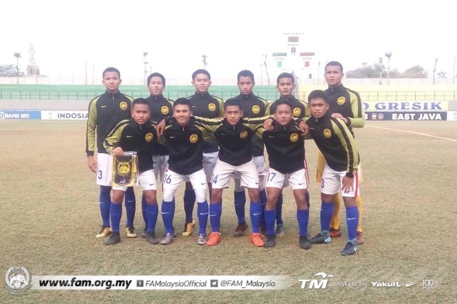 JASAperlis's tweet photo. 2018 AFF U16 Championship Group B | Sunday, 5th August 2018

Full Time

MALAYSIA 4-0 SINGAPORE

Alif Daniel 9' Harith Naem 33' Fahmi Daniel 46' Ryan Sanizal 56' (OG)

#FAM #HarimauMalaya #MalaysiaU16 https://t.co/hWAurdzFWB