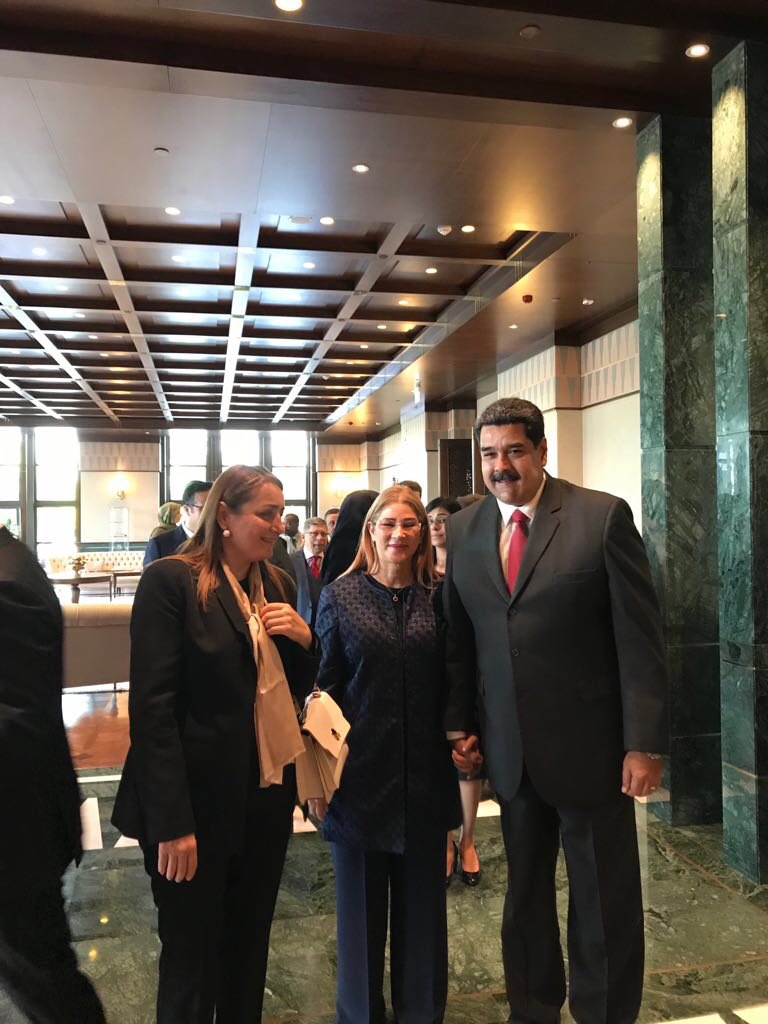 Solidarity for <a href="/NicolasMaduro/">Nicolás Maduro</a> and condemnation for those who target free choices of nations.