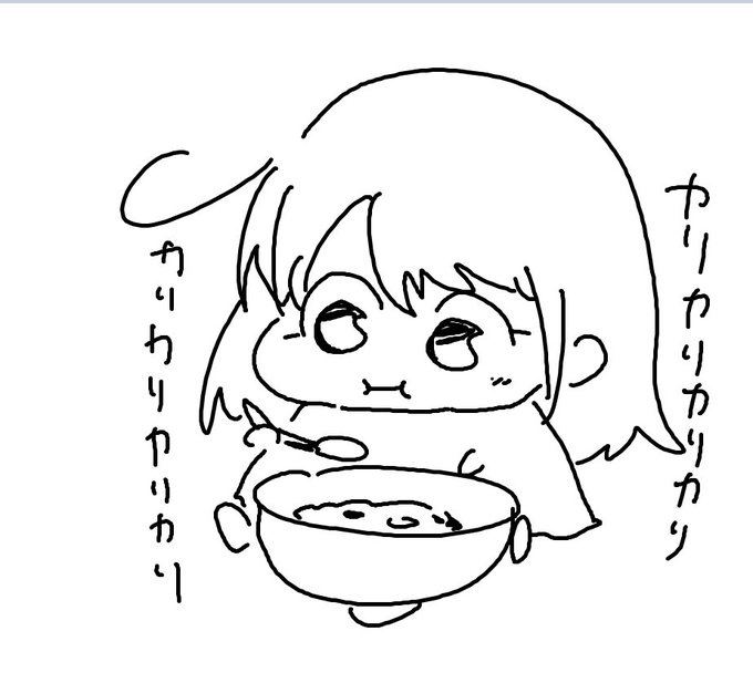 フルグラを食べるみにろりちゃん 