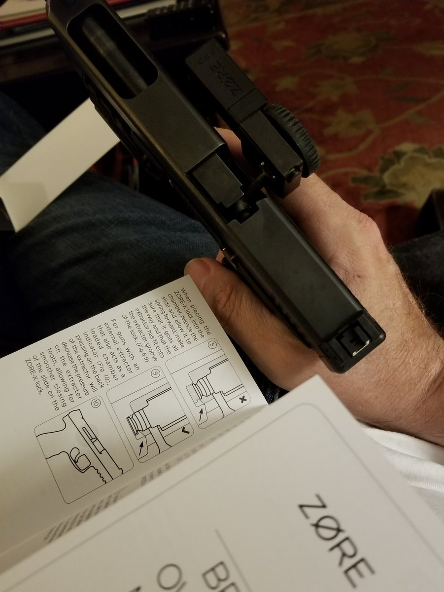 RussMitchellCFB's tweet photo. THANK YOU, @ZORE_Gun_Locks! Been waiting for something like this for 30 yrs. Soooo easy/FAST. Takes me 2 seconds in the dark to unlock. Simply no good reason to leave a gun unsecured now. https://t.co/Ser99jeY9m