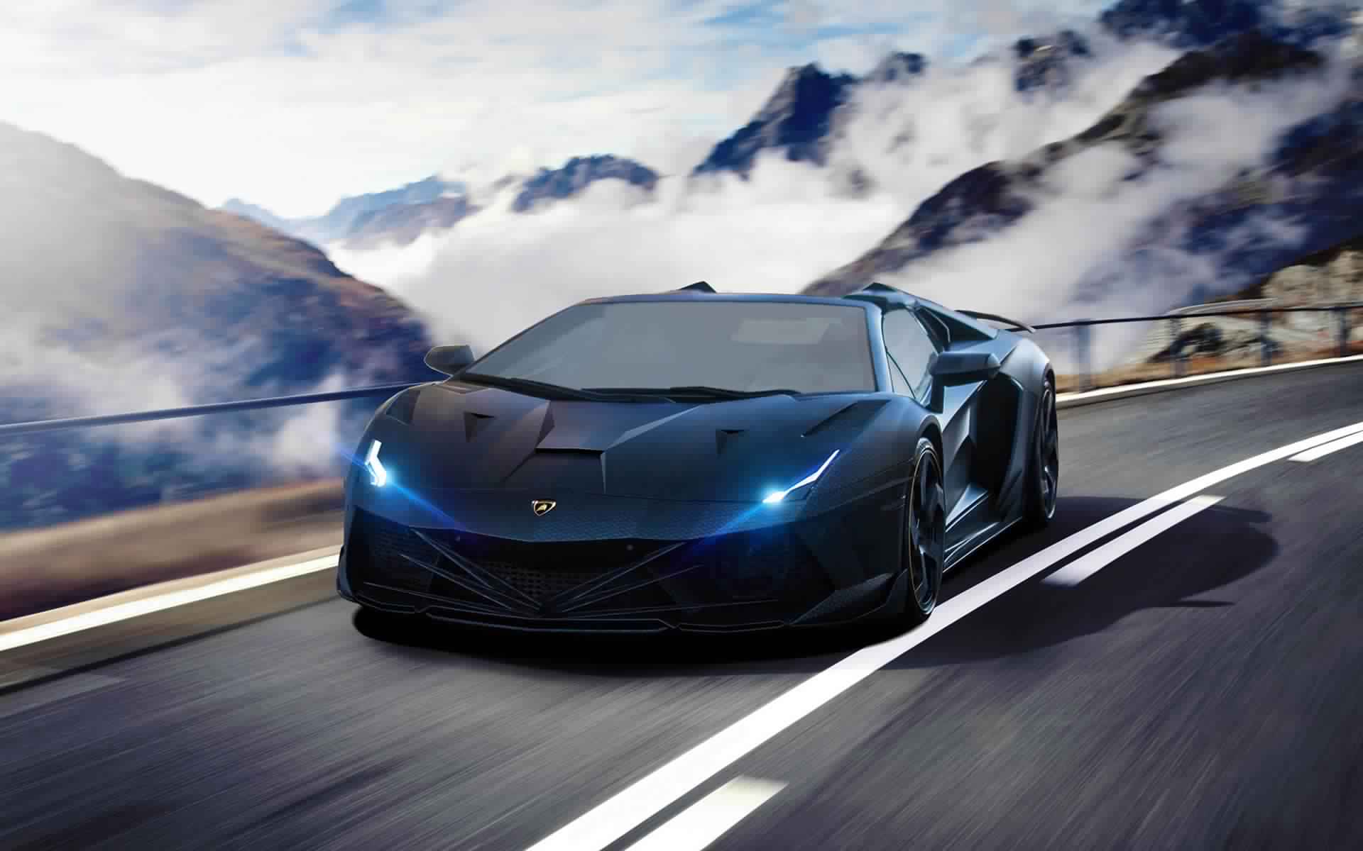 Lamborghini aventador 2024 wallpaper 4k