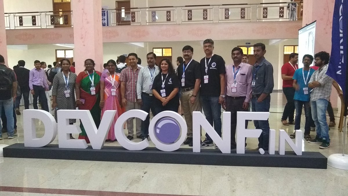 quickvinay's tweet image. #devconf_in 
Day 2