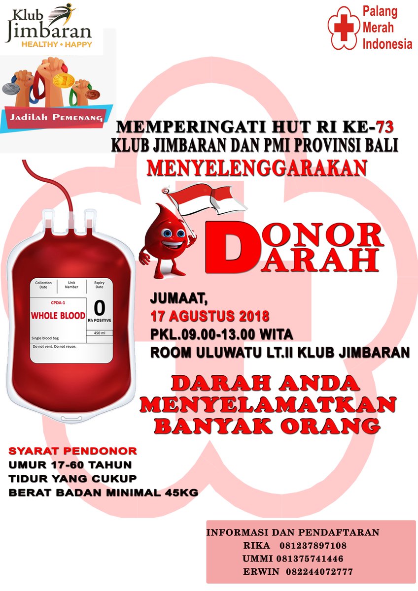 #Donordarah
#HUTRI73 
#AsianGames2018