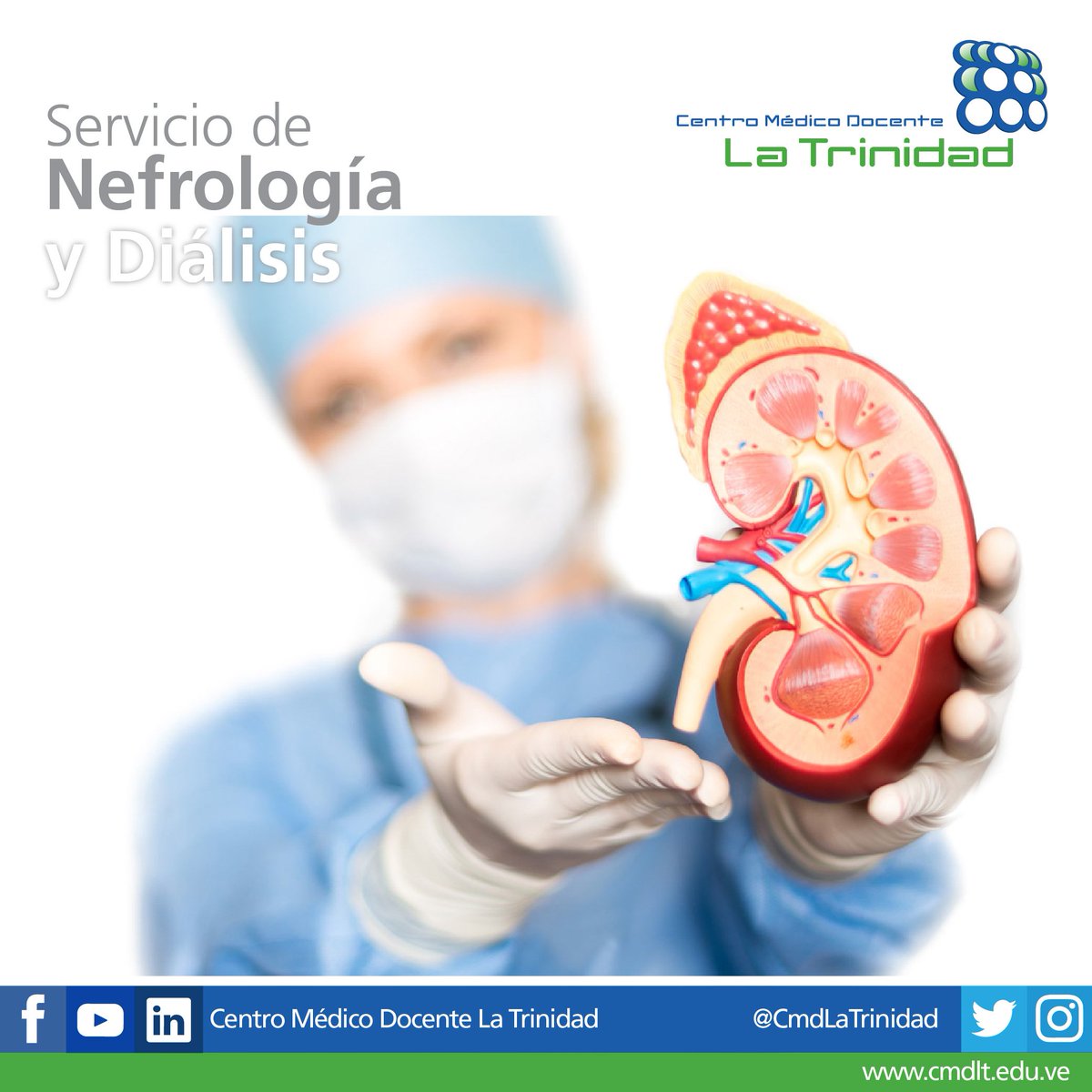 Brindamos tratamientos de hemodiálisis y diálisis peritoneal en nuestro Servicio de Nefrología y Diálisis  --> goo.gl/yJma4f