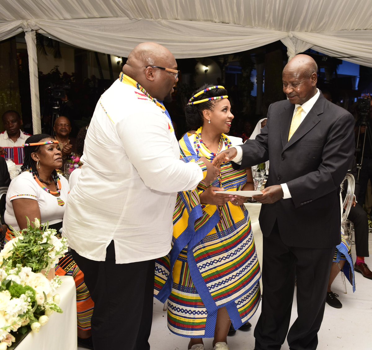 Yoweri K Museveni on Twitter: "I will give Bridget gifts ...