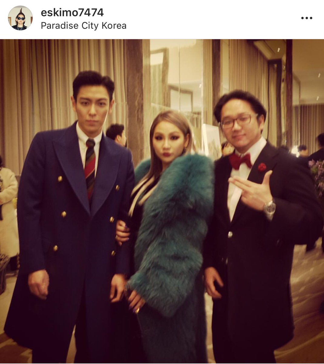 WeLoveChaerin's tweet photo. Unseen photo of CL &amp; TOP at Taeyang’s wedding 💕 https://t.co/0QSxKlmUJP