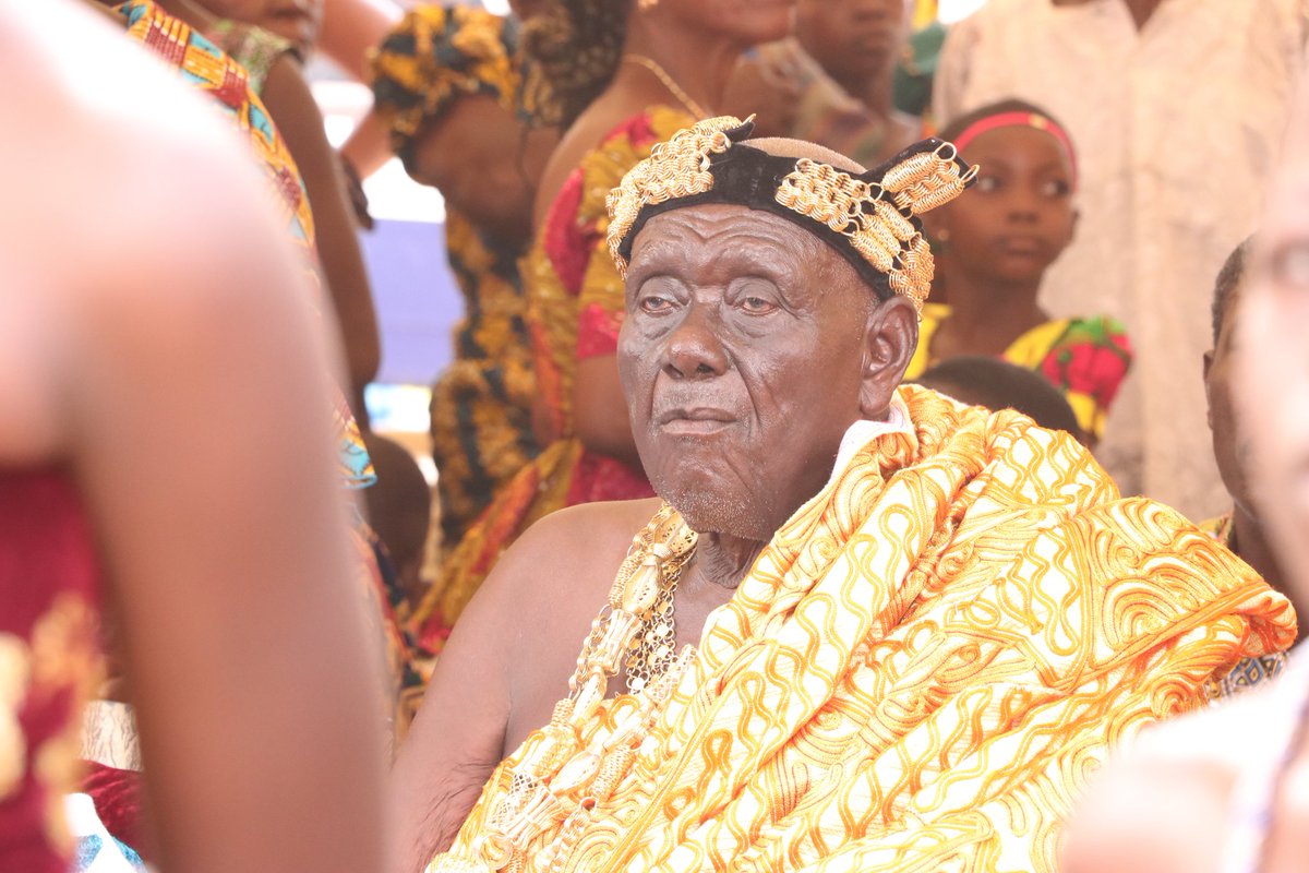 tvafricagh's tweet photo. Member of the Ada traditional Council, Nene Ahaviatste VI Kudragbe Wetsoyi at the 2018 Asafotufiami Festival in Ada.
#TvAfricaGh #Adathings
@mtnghana https://t.co/jmNd0Yfd77
