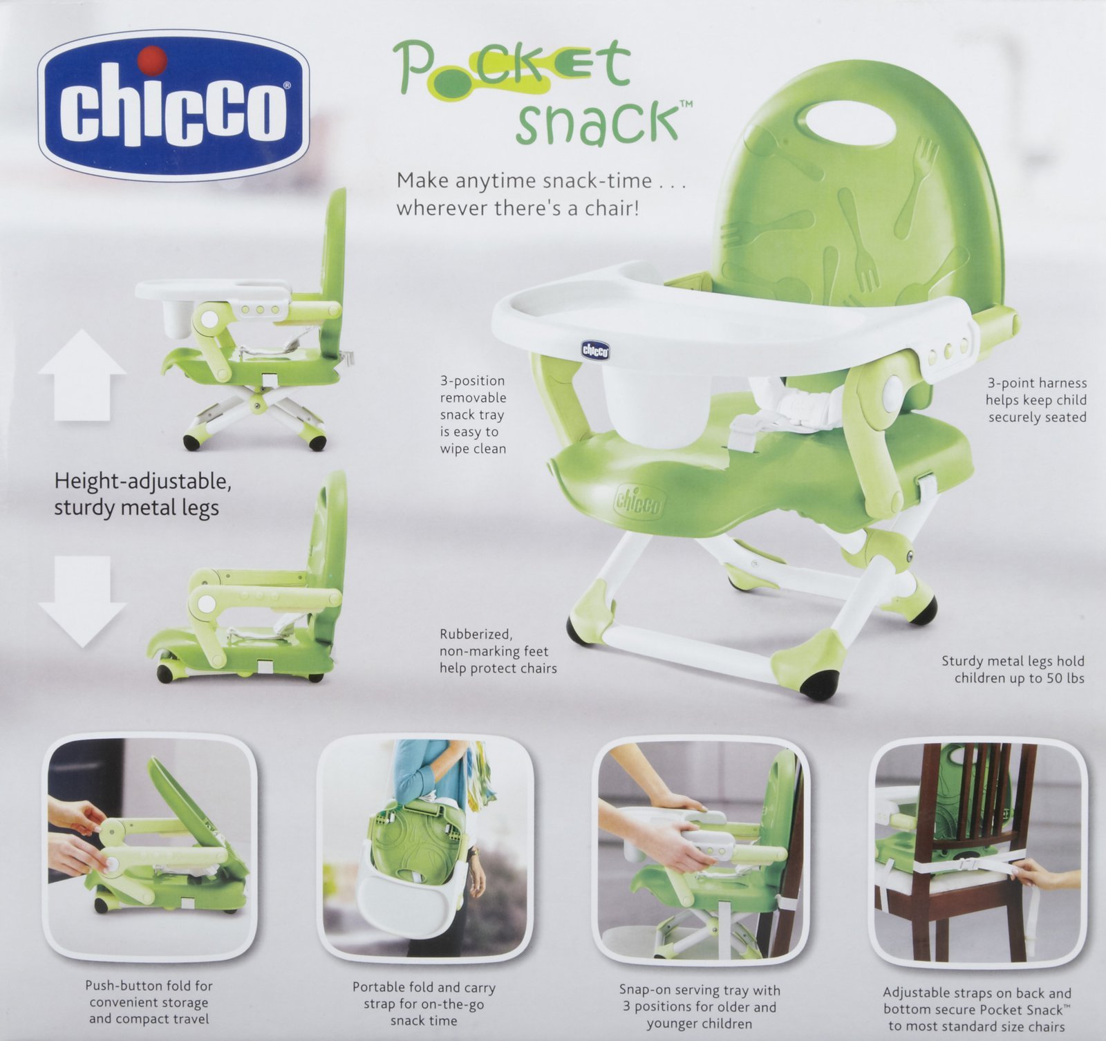 Chicco pocket snack booster clearance