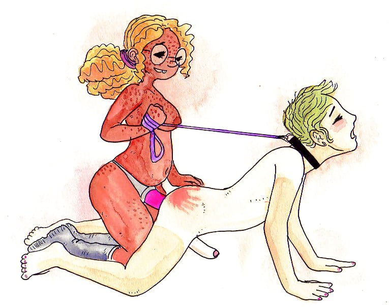 Russin Muschisaft Cartoon Onanieren