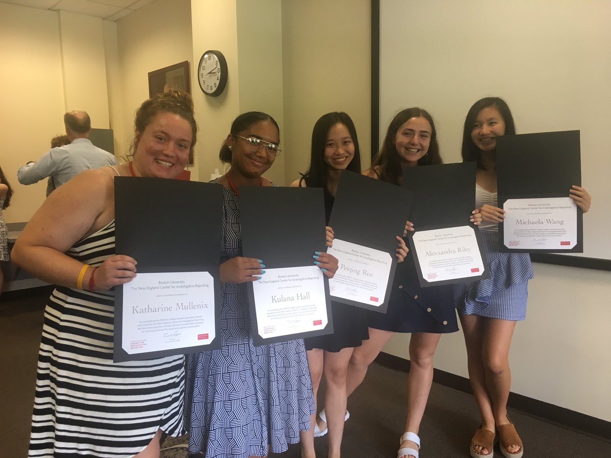 RileyAlexxa's tweet photo. Thank you @NECIR_programs and Boston University for an incredible experience! The skills I’ve learned and friendships I‘ve made will stay with me forever! #NECIRBU https://t.co/ecxmtUlS6T