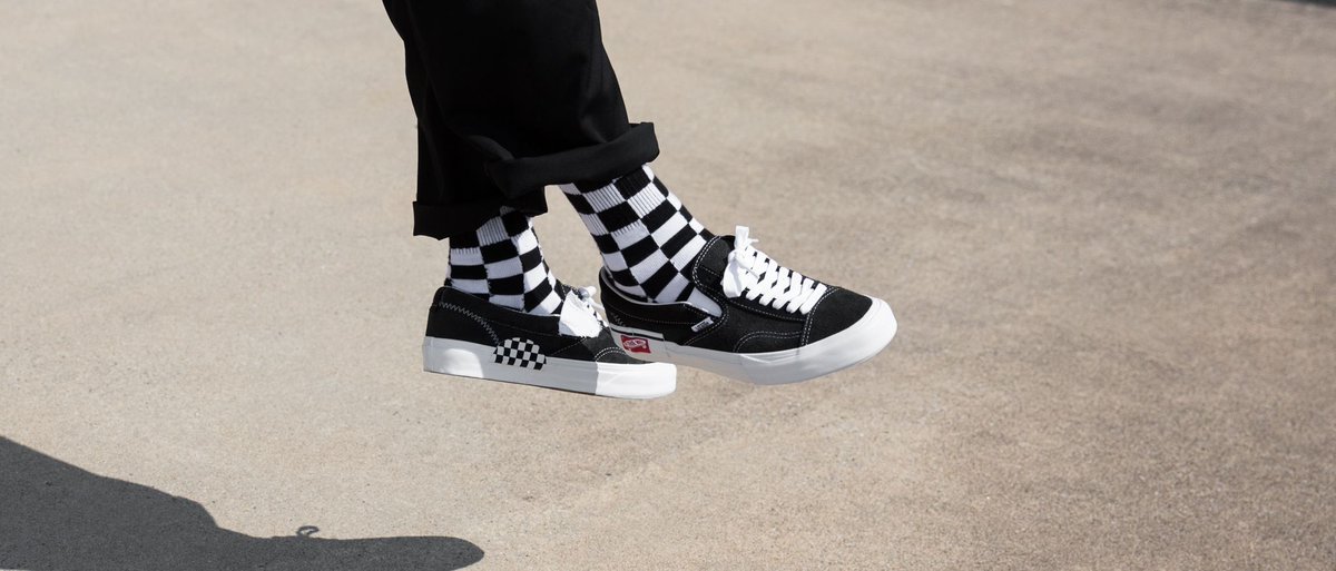 vans slip on cap lx black