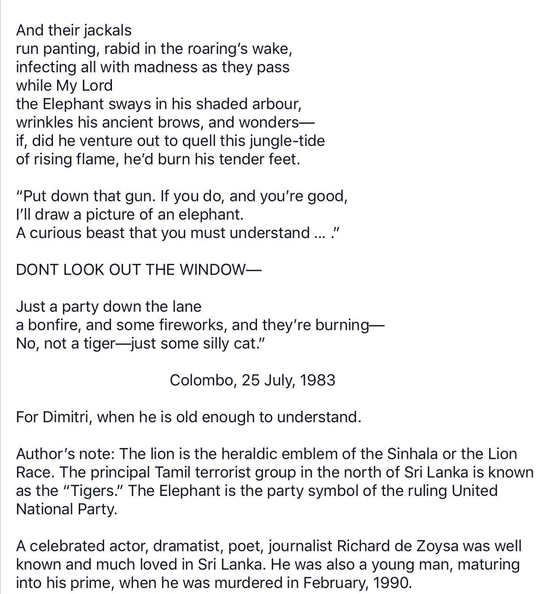 கரிகாலன் garikaalan on Twitter "Poetry Animal Crackers by Richard de