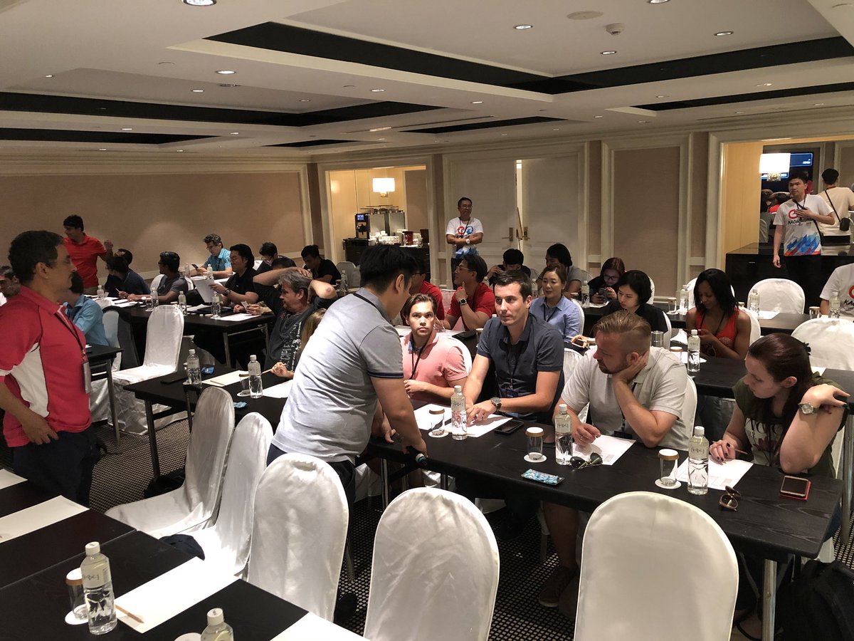 swissesports's tweet photo. Day 1 - fantastic lunch, a great introduction from #ctesa - getting ready for #kaosiung2018 - don’t forget our qualifiers starting this week https://t.co/Hly5fJU1X3 https://t.co/32RwLYCkWO