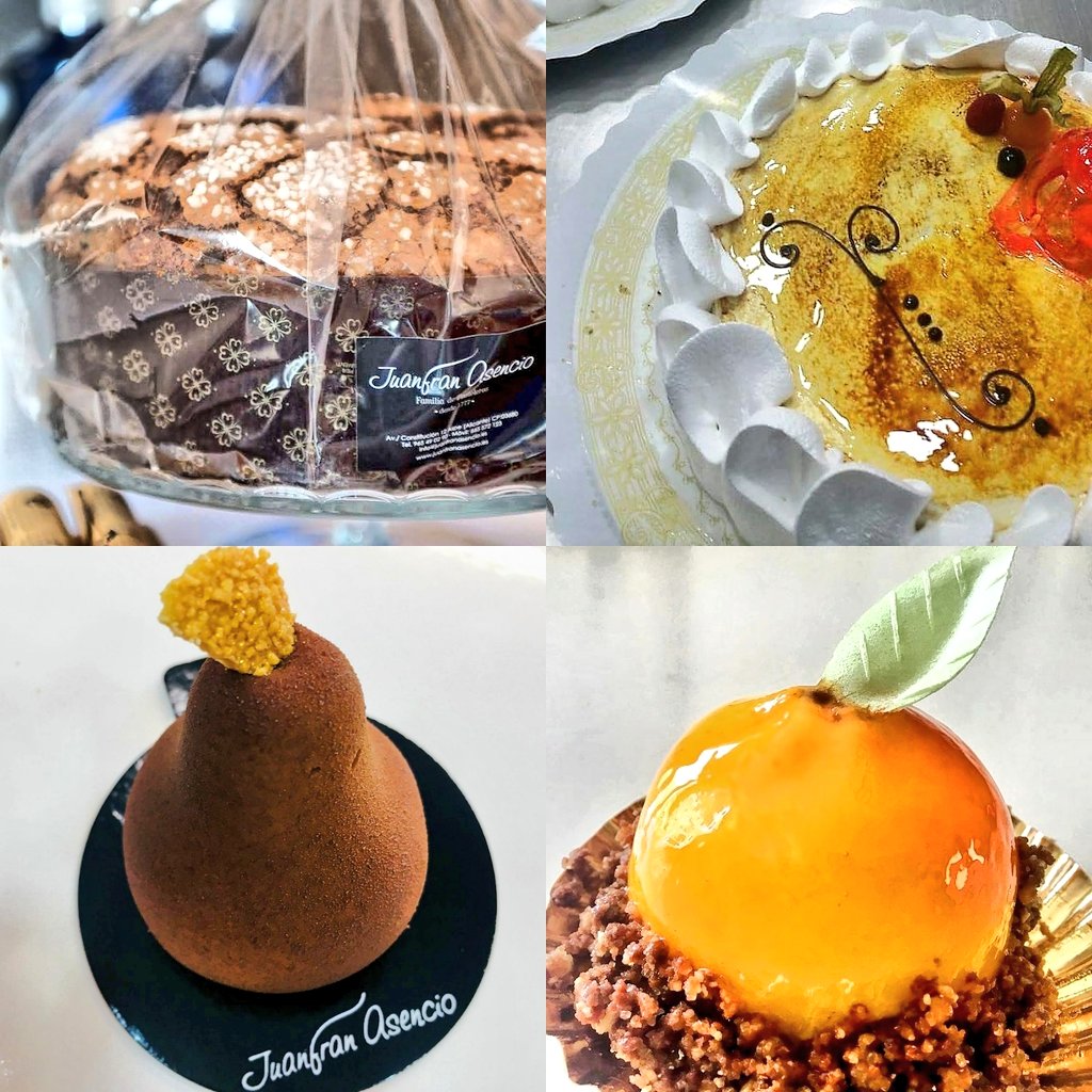 El equipo de Juanfran Asencio Pastelería os desea unas felices fiestas y muchas felicidades a todas las Nieves. Endulza tu mesa con nuestros pasteles de gloria, tartas de almendra, panettones y el resto de nuestras especialidades. Hoy abrimos todo el día.
#Aspe #Gastronomía