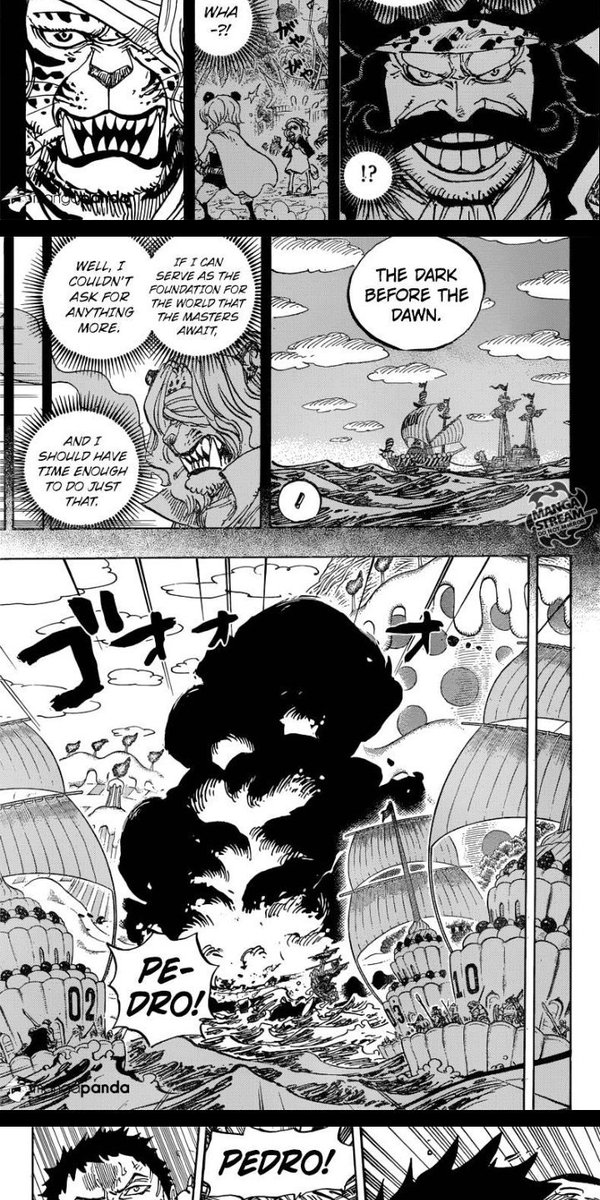 M D Luffy Pedro Will Die So Soon Spoiler Alert Based On Onepiece Manga Today Anime Ep Is Chapter 877 And A Chapter Usually Will Be In 2 Ep So
