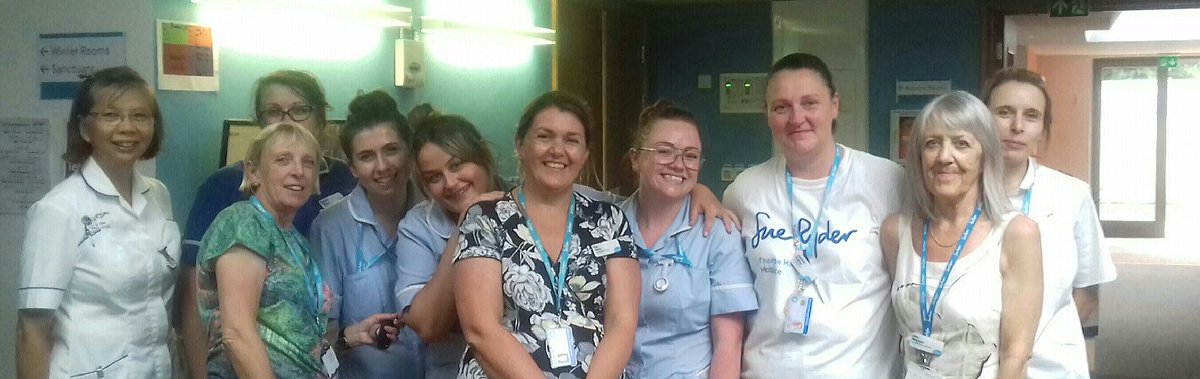 I just want 2 say a big Thankyou to all our staff @SRthorpehall who r working hard 2 keep patients safe &amp; visitors supported in this oppressive heat. Especially so on our IPU with no air-con! Temps have been up to 40c!! Ice lolly breaks went down a treat!! #hottestdayoftheyear