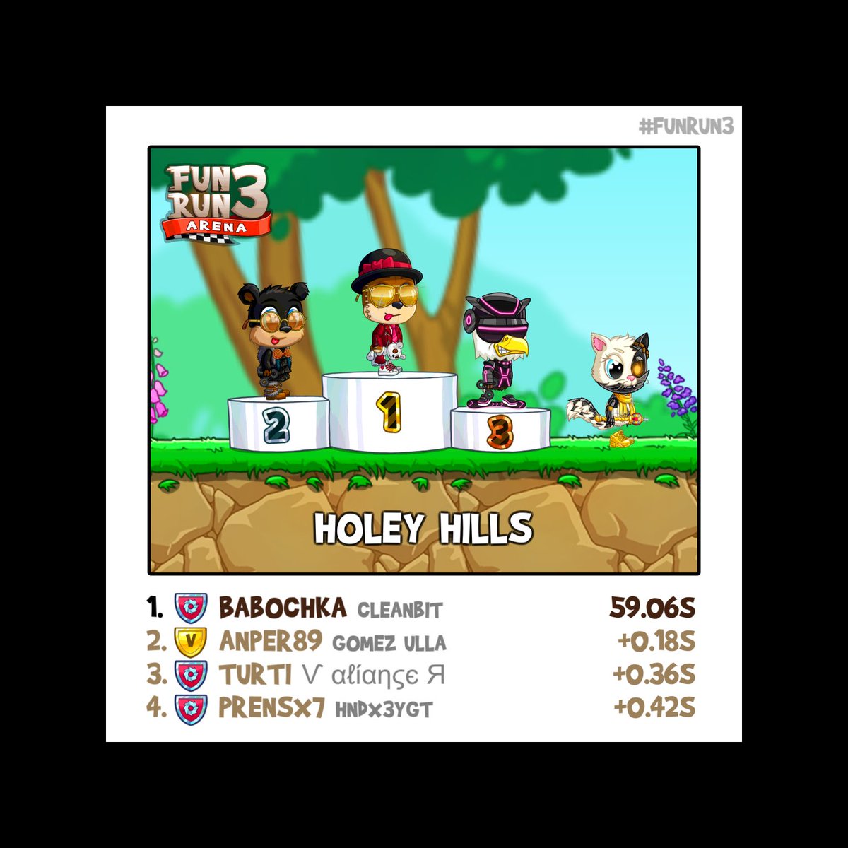 BabochkaFR's tweet photo. My best maps 😪 #funrun3 https://t.co/J84r2yqYum