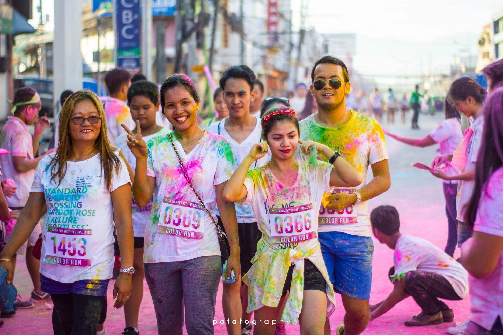 Jaylord Agot on X: Color Fun Run 2018 🌈🏃💕 #TagumCityYouthFestival2018  #ColorRun #TagumCity  / X