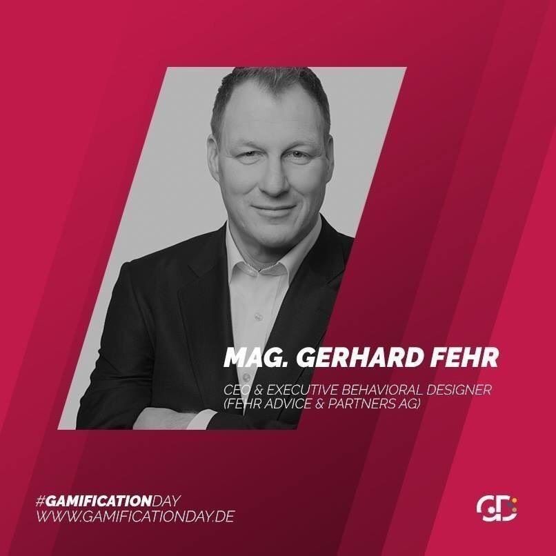 FehrAdvice's tweet photo. #GamificationDay2018 - Unser CEO @Gerhard_Fehr wird am 5. September in Köln dabei sein und darüber sprechen, wie #BehavioralEconomics #Experimentability + #Gamification für Mitarbeitende + Kunden identitätsstiftend angewendet werden können. Wir freuen uns! https://t.co/iLmmnjckWg https://t.co/1j5bq1Hbga