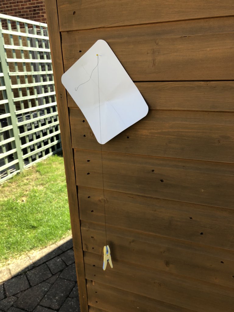 #physics experiment to find the centre of mass.  Very basic but it worked!