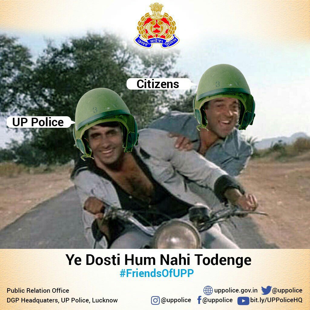 1997Indian's tweet photo. @Uppolice @GDuttTweets @PMOIndia @narendramodi @UPGovt @ShaktiShekhar @UNICEFIndia @SrBachchan @AjayendraR @anilontwiitter @Bollyhungama @filmfare I Fixed it.
Cc : @Uppolice @uptrafficpolice #FriendshipDay2018 #FriendsOfUPP https://t.co/T3PBF0JqEH
