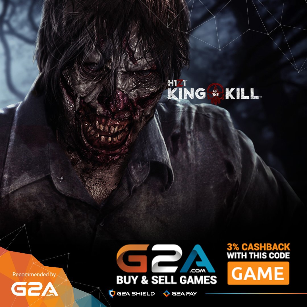 A big fan of #H1Z1 ?
Check out #G2A here: bit.ly/2deZ4lZ for the early access key for King of the Kill #KOTK
<a href="/DNR_CREW/">DNR_CREW</a> 
<a href="/CalzhyRTs/">CalzhyRTs</a>