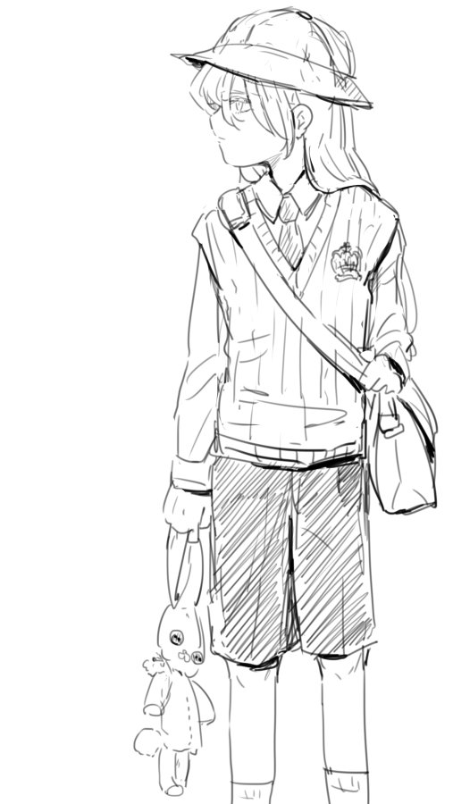 休み時間ずっと蟻を潰して遊んでいたら先生に怒られてしまった幼少期のジンくん 