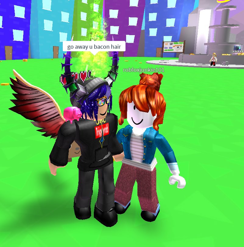 Myusernamesthis Use Code Bacon On Twitter Every Day Thousands Of Bacon Hair Get Bully And That Is Not Good We Must Stop Bacon Abuse - bacon hair roblox bully story