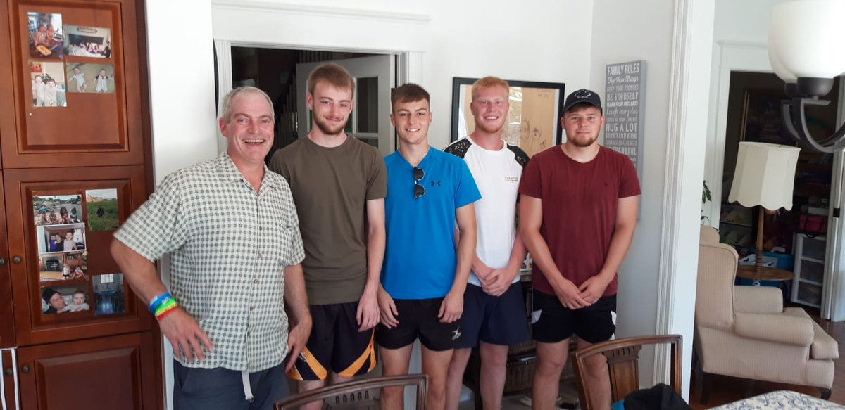UrbanBayman's tweet photo. So blessed to have had the opportunity to host 6 billets from @Stjulianshsob on their NL tour with @swilersrugby Talk about a 'Comes From Away' Experience @McCarthysParty #SwilersProud @powerstim @VOCMOpenline @Rugby_NL @DwightBallMHA @PremierofNL @morgan_lovell @DannyBreenNL https://t.co/FBcBbSUYm5