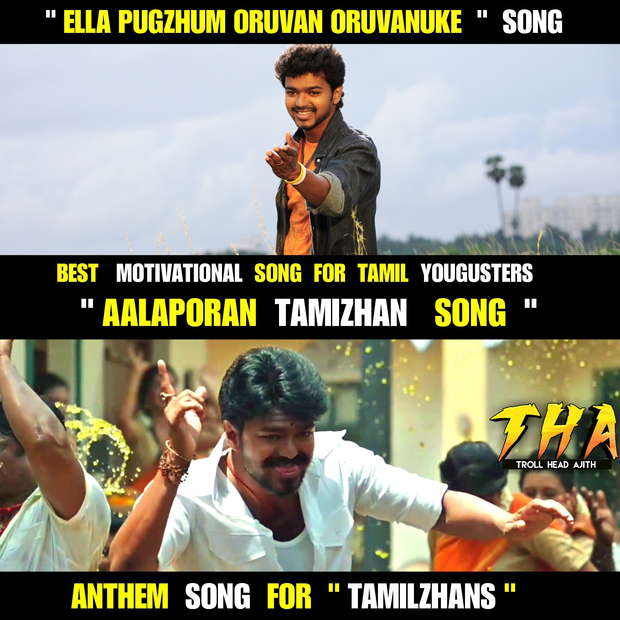 T H A Thalapathyvijay 2 Songs Will Defined All Tamil Peoples 1 Ella Pugazhum Oruvan Oruvanuke Motivational Song For Tamil Yougusters 2 laporan Tamilan Song Anthem For Tamil Peoples Unrivalledsarkarvijay T H A Thalapathyvijay 2 Songs Will Defined All Tamil Peoples 1 Ella Pugazhum Oruvan Oruvanuke Motivational Song For Tamil Yougusters 2 laporan Tamilan Song Anthem For Tamil Peoples Unrivalledsarkarvijay