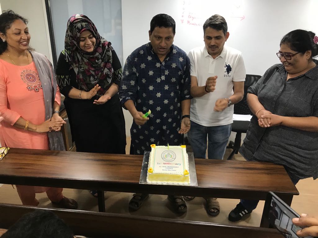 AIPCMumbaiNW's tweet photo. As AIPC turn one year older, here are some glimpses of chapter's anniversary celebration #AIPCOne https://t.co/Vu9JA7Jg8k