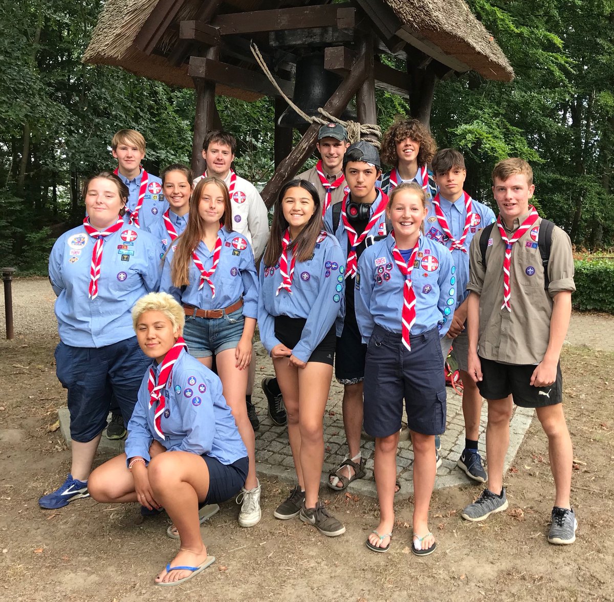 A year from now, this lot (and about 49,987 more) will be at the jamboree! #UK24WSJ