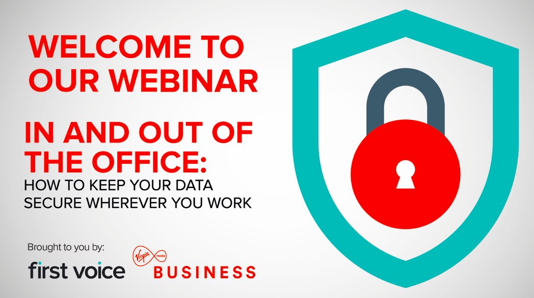 vmbusiness's tweet photo. 🎥 Tune into our webinar with @FSB_Voice and find out how you can keep your data secure when you're on the go: https://t.co/JWEVdWdLUG https://t.co/SG6VDgnP9C