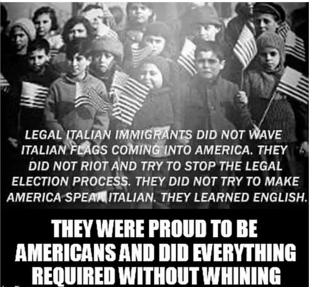 realgiovanni0's tweet photo. HERE'S A LITTLE BIT OF #HISTORY๐ฅ FROM #ITALIAN IMMIGRANTS๐ฅ STEPPING FOOT IN THE GREATEST๐ฅ COUNTRY IN THE WORLD. #AMERICA
AND AS #IMAGRANTS WE RESPECTED THE RULES OF THIS COUNTRY ๐บ๐ธ๐ฎ๐น
@ITALYFORRTRUMP Patriots UNITED ๐ฅ๐๐ฅ๐๐ฅ๐๐ฅ๐๐ฅ๐๐ฅ๐๐ฅ๐โโโโโโโโโโโโโโ https://t.co/Oh7NbFgHml