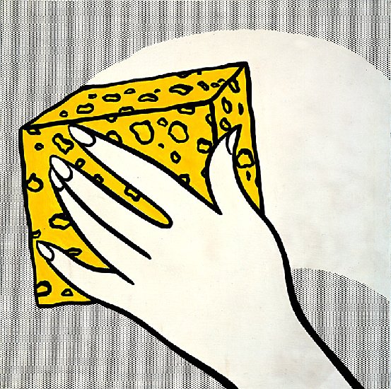 Fadhlaoui2's tweet photo. #SpongeArt🧽Sponge (1962), huile de #RoyLichtenstein https://t.co/kemsTqQiTR