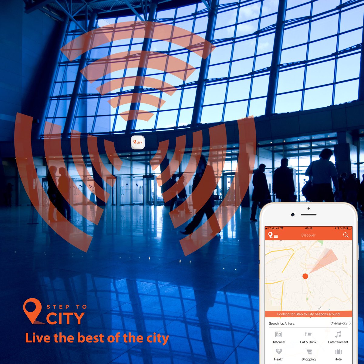 Steptocity uygulamasını indir, şehri yaşa! Live the best of the city
#iot #nesnelerininterneti #bigdata #smart #city #tourism #turkey #anadolu #culture #history #restaurant #cafe #hotel  #gaziantep #şanlıurfa  #kocaeli #bolu #adana #diyarbakır #antalya #istanbul #ankara #izmir
