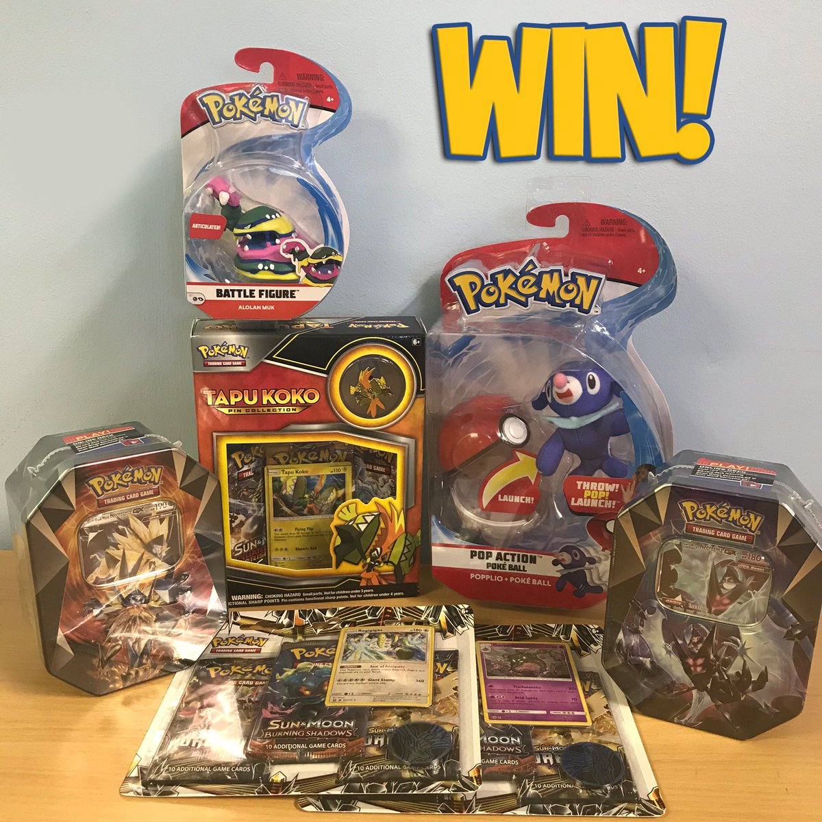 ToymasterLtd's tweet photo. Gotta Catch 'Em All!
Enter my #competition to #WIN this fab prize! https://t.co/eN8zXR8PS9