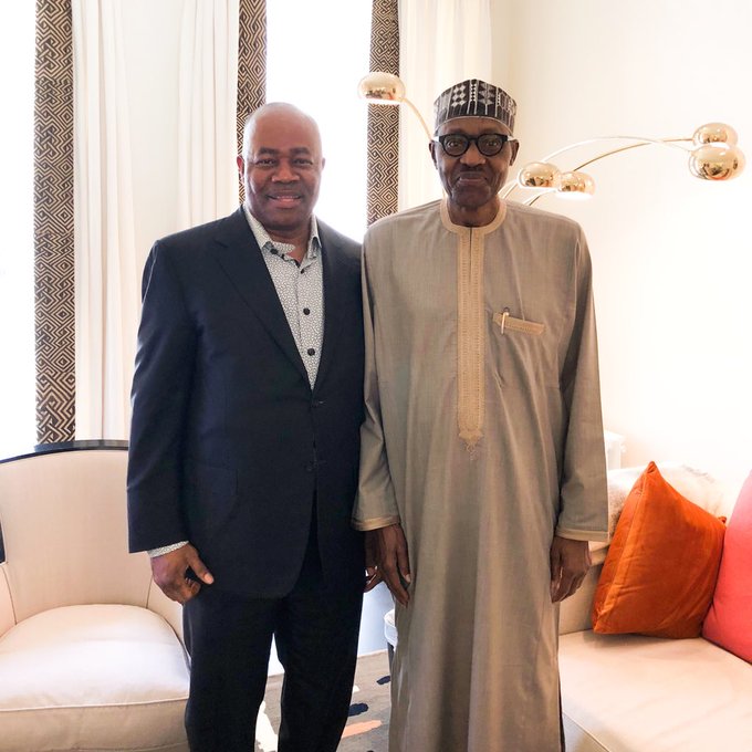 Image result for Defection: We didnât have prior knowledge of Akpabioâs visit to Buhari â PDP