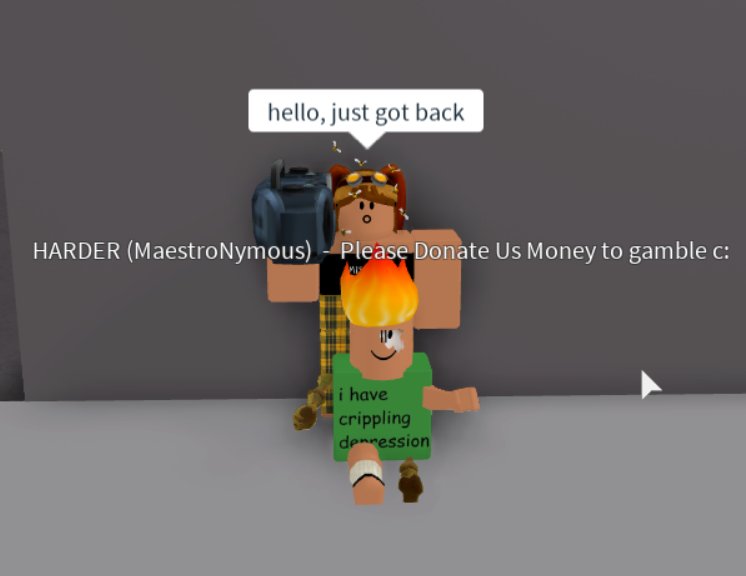 Sweetmroblox On Twitter So I Afk Ed On Roblox High School And Returned To Ma M8 Helping Me With My Life Support Insurance Read His Caption Lmao Roblox Robloxhighschool Https T Co Cv7nvrca3v - roblox afk