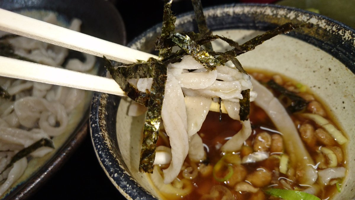 納豆ざるそば 納豆ざるそば