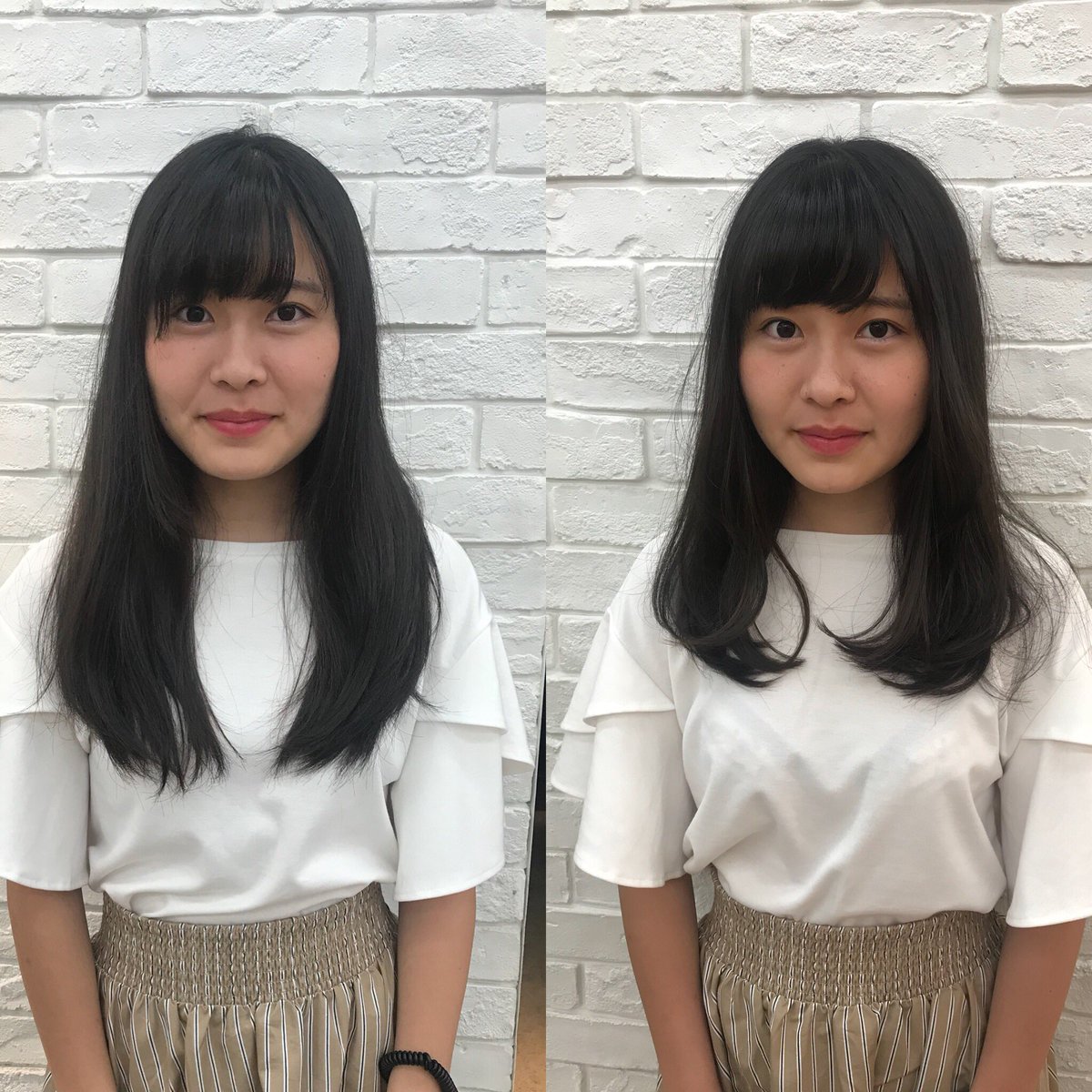 Lipps原宿 飛鳥井志保 No Twitter カットモデル募集中 リアルビフォーアフター レディースのカットモデルを 募集しておりますっ 可愛くさせてください ぜひdmお待ちしております 来週は８日 水 １０日 金 で空きがございます カットモデル